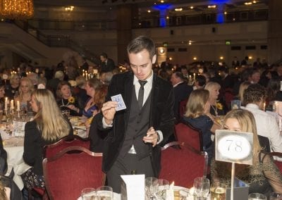 Jamie doing his thing at Grosvenor House for the 2016 Royal Variety After Gala Dinner