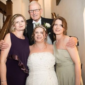 Jamie provided entertainment at Ruth's Wedding