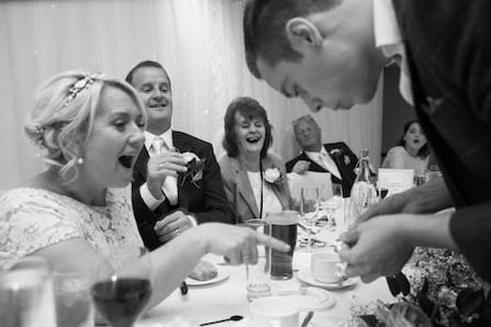 Wedding Entertainment Idea - Magic Entertainment by Wedding Entertainer Jamie Docherty