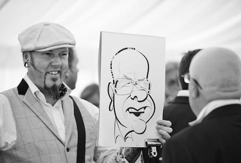 Wedding Entertainment Ideas - Good Wedding Caricaturist